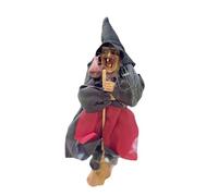 Decorazioni per le streghe spaventose - Figure resisue in resina, occhi luminosi a LED | Spooky Halloween decorazioni con dettagli intricati progettati per cortili anteriori che offrono atmosfera inqu