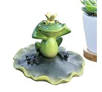 Decorazioni Per Lo Stagno Galleggiante - Decorazioni Della Piscina Di Rana | Galleggianti Di Rane A Foglie Di Loto | Water Float Lotuss | Ornamenti Di Figurina Per Animali Paesaggistici | Basino Per I