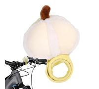 Decorazioni per manubrio della bicicletta, giocattolo decorativo per bici da strada, accessori decorativi per ciclismo per bambini, scooter, ciclisti urbani, a forma di frutta e verdura, bambola con