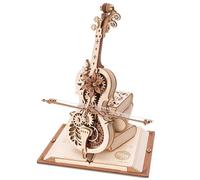 decorazioni per Mini 3D puzzle in legno violoncello squisita decorazione da scrivania fai da te decorazione di oggetti di scena in miniatura