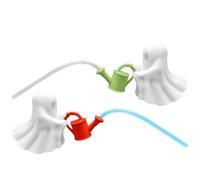 Decorazioni per piante per vasi, decorazione per vaso di fiori fantasma che si illuminano di Halloween, decorativi per piante, per giardinieri, amanti della natura, decorazione per interni