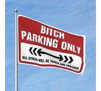 Decorazioni per porte della camera da letto solo parcheggio bandiera studente atleta bandiera divertente caccia regali (dimensioni: 152 x 244 cm)