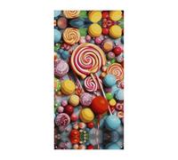 Decorazioni per porte di caramelle Banner di benvenuto Decorazioni per porte da parete Porta d'ingresso Appeso Banner per interni ed esterni Decorazioni per feste di anniversario