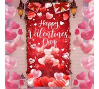 Decorazioni per porte di San Valentino, decorazioni per porte di San Valentino, striscioni decorativi per le feste, striscioni per porte di San Valentino, striscioni per decorazioni per porte di San