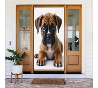 Decorazioni per porte - Simpatica stampa boxer n. 50 striscioni per porte per autunno inverno per davanti, copertura per cartelli primaverili ed estivi, da appendere, per esterni e interni