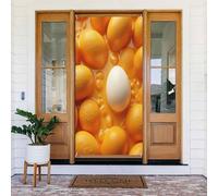 Decorazioni per porte - Stampa a uovo brillante n. 16 striscioni per porte autunnali e invernali, per la primavera e l'estate, sfondo da appendere per esterni e interni, decorazione da parete, 1,8 x