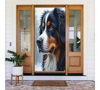 Decorazioni per porte - Stampa classica bernese n. 72 striscioni per porte autunnali e invernali, per la primavera e l'estate, sfondo da appendere per esterni e interni, decorazione da parete, 1,8 x