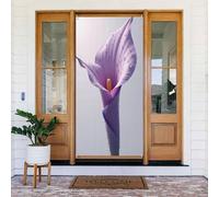 Decorazioni per porte - Stampa minimalista con calle e prugne n. 10 striscioni per porte primaverili ed estive per davanti, per autunno e inverno, da appendere, per esterni e interni, 1,8 x 0,9 m