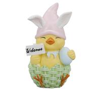 Decorazioni per pulcino di Pasqua, decorazioni per pulcino di Pasqua, con orecchie per la cameretta dei bambini, decorazioni per centrotavola, decorazione per ufficio a casa