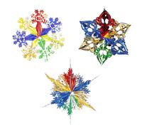 Decorazioni Per Soffitto In Alluminio Multicolore Di Natale - Scegli Design
