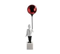 Decorazioni per Statue, Scultura di Un Ragazzino Che Tiene Un Palloncino, Decorazione per Soggiorno, Camera da Letto, Arte Creativa per la casa, Oggetto d'arredo per la casa