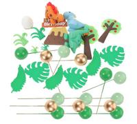 Decorazioni per Torta 33 Pezzi Animali Selvatici | Compleanni e Scuola, Facile da Usare, Design Artigianale Unico, Adatto a Varie Dimensioni