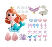 Decorazioni per Torte Code Di Pesce Stelle Marine Conchiglie Lavoretti