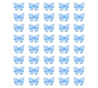 Decorazioni per torte con , 40 pezzi, decorazioni per cupcake | Bow Coquette Decorazioni per torte di compleanno per feste di compleanno fidanzamento matrimonio casa panetteria dessert