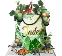 decorazioni per torte di dinosauri topper per cupcake di dinosauri piccoli topper per torte di dinosauri per compleanno baby shower party supplies per orsacchiotti