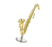 decorazioni per Tromba Strumento musicale di lusso leggero europeo ornamenti modello sassofono dispositivo in miniatura strumento musicale artigianale decorativo