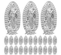 Decorazioni per Unghie Buddha in Lega Argento 100 Pezzi