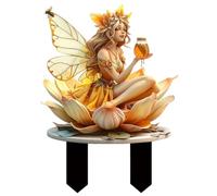 Decorazioni per vasi di piante, decorazione per vasi da terra, fatine in miniatura, ornamento per piante da giardino, decorazioni per giardino, cortile, prato