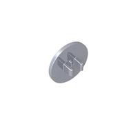 Decorazioni Piastra Strada Rotonda 2X2 con Clip 50 Pezzi GDS-2122 compatibile con Lego Giocattoli sfusi classici MOC Colore Argent mat