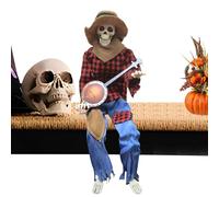 Decorazioni scheletro di Halloween Pauroso E Divertente, Snodi Regolabili,