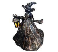 Decorazioni Streghe Halloween - Segnali Artigianali in Resina per Tavoli,Luminosa Decorazione Halloween per Cucina, Camera, Giardino, Soggiorno e Centrotavola