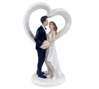 Decorazioni Torta Matrimonio Sposi PyrrlicToy Cake Topper Matrimonio Coppia di Sposi per Torta Nuziale Decorazioni Torta Nuziale Decorazione per la Proposta, San Valentino