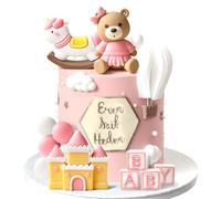 decorazioni torta orso rosa orsacchiotto per feste bebe festa compleanno bambina 1 anno decorazioni torta blu orsacchiotto addobbi matrimonio baby shower festa compleanno