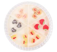 Decorazioni Unghie Nail Art Perline Plastica per Manicure Fai da Te | Unghie Naturali e Artificiali, Leggero e Creativo, Uso Domestico, Kit Decorativo per Artiste