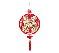 Decorazioni Vietnamita di Capodanno - Ornamento Del Ventaglio Della Festa di Primavera con Lettere Vietnamite | Decorazione di Capodanno, Decorazione Da Appendere 2025 per La Parete Della Casa