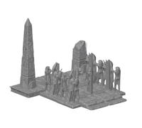 Decorazioni Wargame Deserto - La Strada Verso L'aldilà