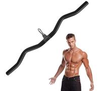 DecorDwell Barra per Trazioni LAT Machine, Barra per Bicipiti, Pulldown Bar 80 cm, Bar per Trazioni Tricipiti per Crossfit, Allenamento della Forza, Bodybuilding, Casa, Palestra