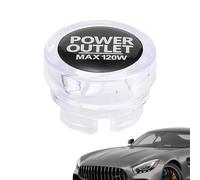 Decorhome Copri Accendisigari Per Auto - 3 Pezzi Universali Copri Presa Accendisigari Per Auto | Accessorio Elegante E Funzionale Per Veicoli Per Camion E Barche | Protegge L'accendisigari Dalla