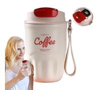 Decorhome Tazza da caffè intelligente, bottiglia d'acqua isolata con display della temperatura, tazza da 360 ml per viaggi in auto, tazza in acciaio inox, tazza per bevande calde e ghiacciate per