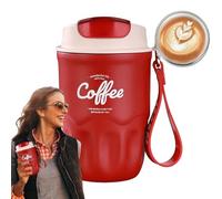 Decorhome Tazza da caffè intelligente, bottiglia d'acqua isolata con display della temperatura, tazza da 360 ml per viaggi in auto, tazza in acciaio inox, tazza per bevande calde e ghiacciate per