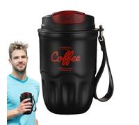 Decorhome Tazza da caffè intelligente, bottiglia d'acqua isolata con display della temperatura, tazza da 360 ml per viaggi in auto, tazza in acciaio inox, tazza per bevande calde e ghiacciate per