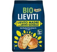 Decorì Bio Lievito Madre Essiccato per Pane, Pizza e Dolci - Lievitazione Rapida in 3 Ore - Agente Lievitante Naturale per Panificazione e Pasticceria - Confezione da 6 x 105g