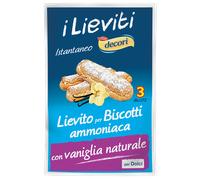 Decorì Lievito Biscotti Ammoniaca Ipafood 3x8g