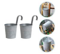 Decori per vasi da fiori sospesi con gancio staccabile da 2 pezzi in stile retrò