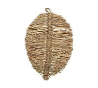 Decoris Decorazione da parete in iuta naturale, 75 cm di lunghezza, 50 cm di larghezza, 0,5 cm di altezza, taglia unica