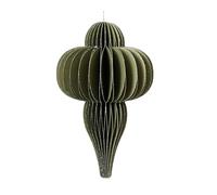 Decoris Ornamento verde, 40 cm