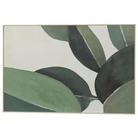 Decoris Quadro in MDF verde e bianco, Stampe da Parete - 40 cm di lunghezza, 60 cm di larghezza, 2,5 cm di altezza