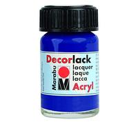 Decorlack - Vernice acrilica, 15 ml, colore: Viola scuro 051