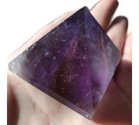 DECORN Piramide di Cristalli di Ametista Cristalli Naturali e Pietre curative Piramide di Ametista Pietre preziose Viola per promuovere la ricchezza, la prosperità e attrarre Il Successo,40~45mm