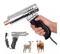 Decornatore Elettrico per Animali, Decornatore in Acciaio Inossidabile da 500 W per Vitelli Capre, Attrezzo per Allevamento di Bestiame, Buona Conduttività del Calore, per Vitelli e Agnelli età