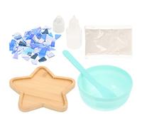 DECORNIJIA 1 Set Sottobicchiere a Mosaico A Forma di Tazza con Piccolo Tovaglietta Fai da Te Accessorio Fai da Te Sottobicchiere Mosaico Fai da Te Tovaglietta Arredo Tavola bambù