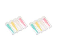 DECORNIJIA 10 pezzi Aspiratore Lenti Contatto in Silicone Sicuro Applicatore Portatile Compatto per Lenti Sclerali Rgp Strumento Pratico e Facile da Usare per Viaggi e Quotidiano