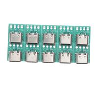 DECORNIJIA 10 pezzi USB C Converter Board Pcb Connessione per Trasmissione Veloce e Compatibile con Vari Dispositivi