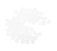 DECORNIJIA 100 pezzi Tappo Trasparente per Bottiglia Olio Essenziale Tappo Riutilizzabile Antigoccia con Chiusura Ermetica Guarnizione Sicura per Bottiglie Aromaterapia Protezione da Perdite