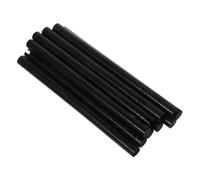 DECORNIJIA 10pezzi Manici Legno per Ventagli Finish Nero Lucido Accessori per Fai Te e Riparazione per Eventi Estivi e Cerimonie