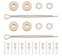 DECORNIJIA 10set Giunti Rotabili per Orsi Accessori Flessibili per Creazione di Bambole Movimento Completo e Facile Assemblaggio per Progetti Fai Te